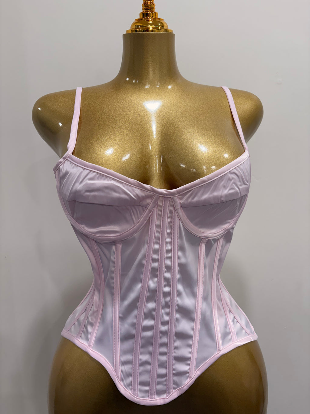 pink corset