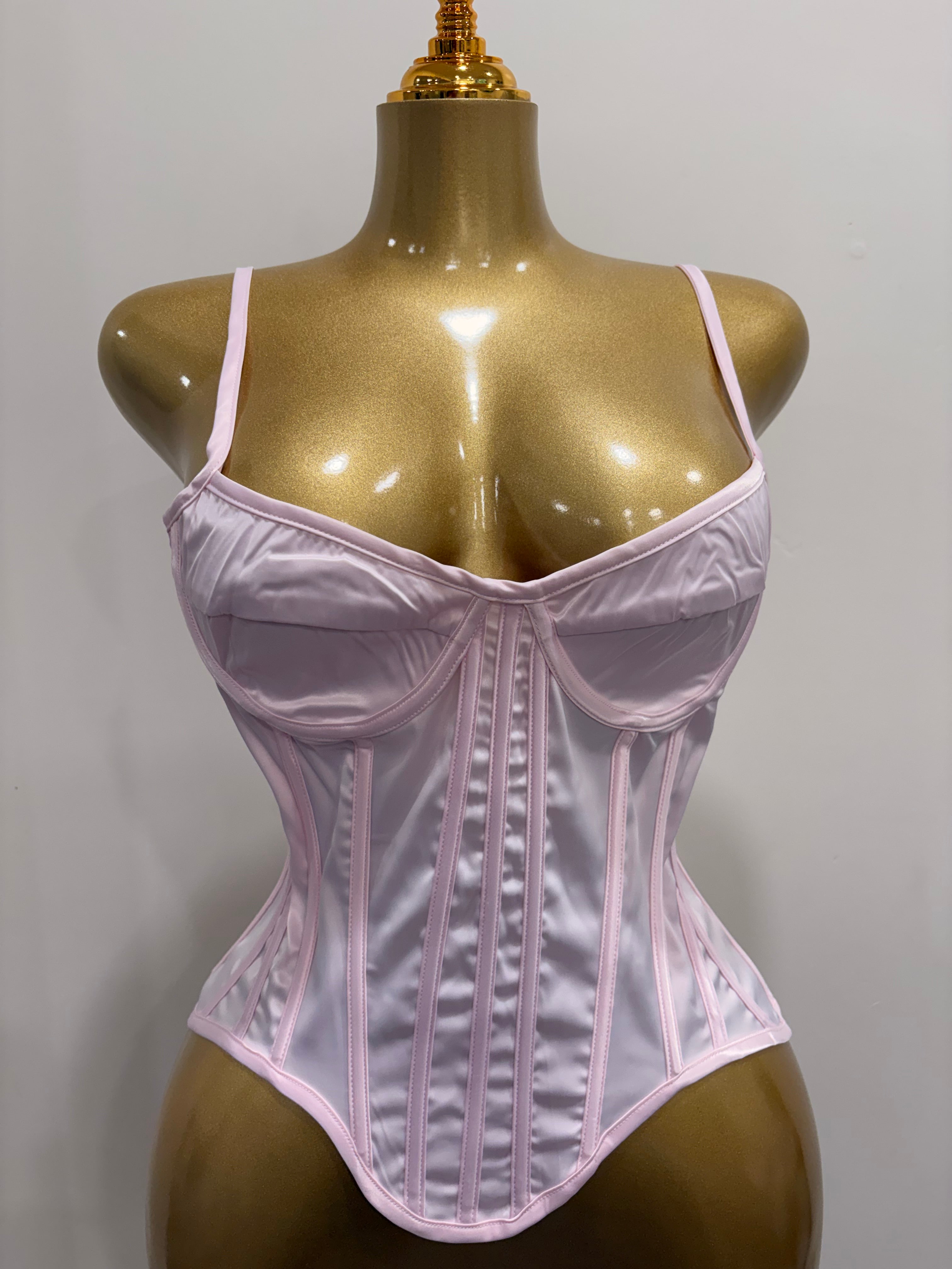 pink corset