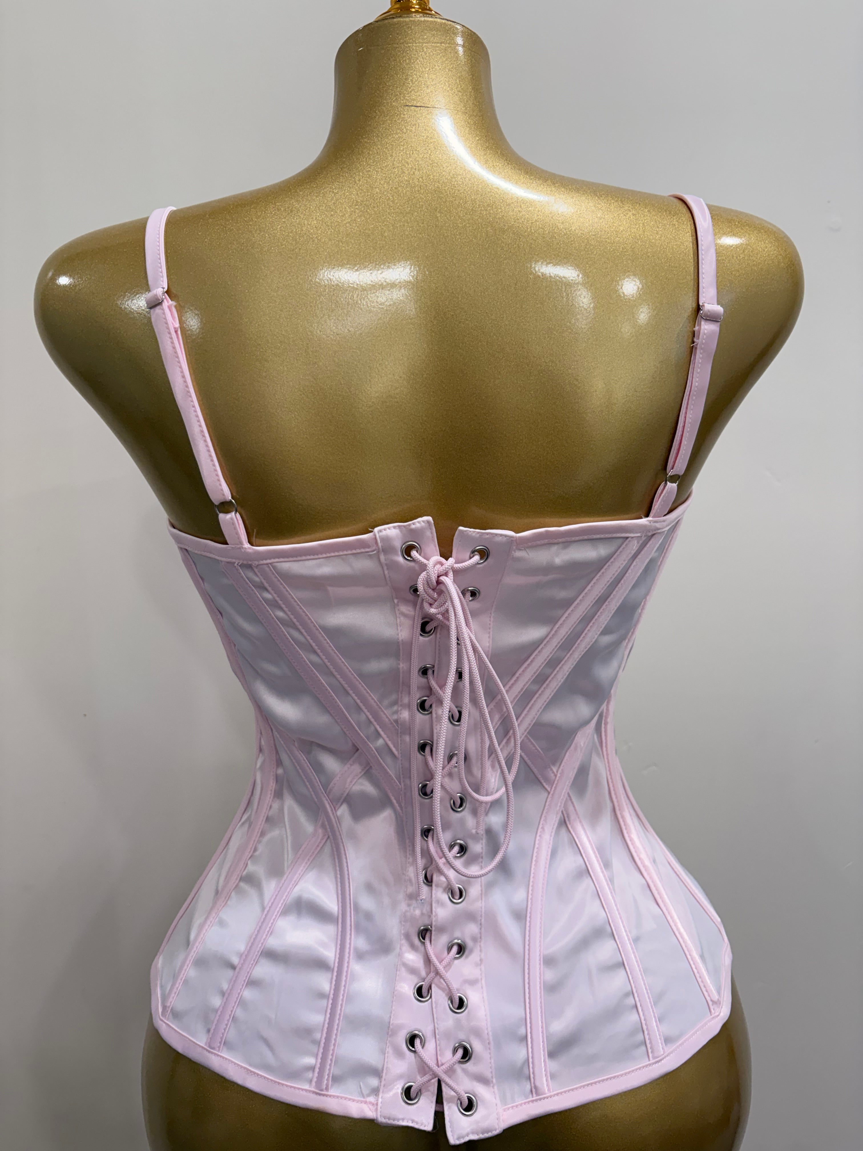 pink corset